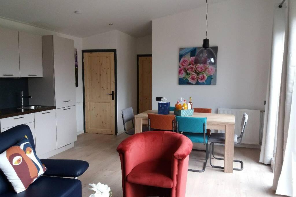 Luxe Vakantie Bungalow Met 3 Slaapkamers Dronrijp Kültér fotó